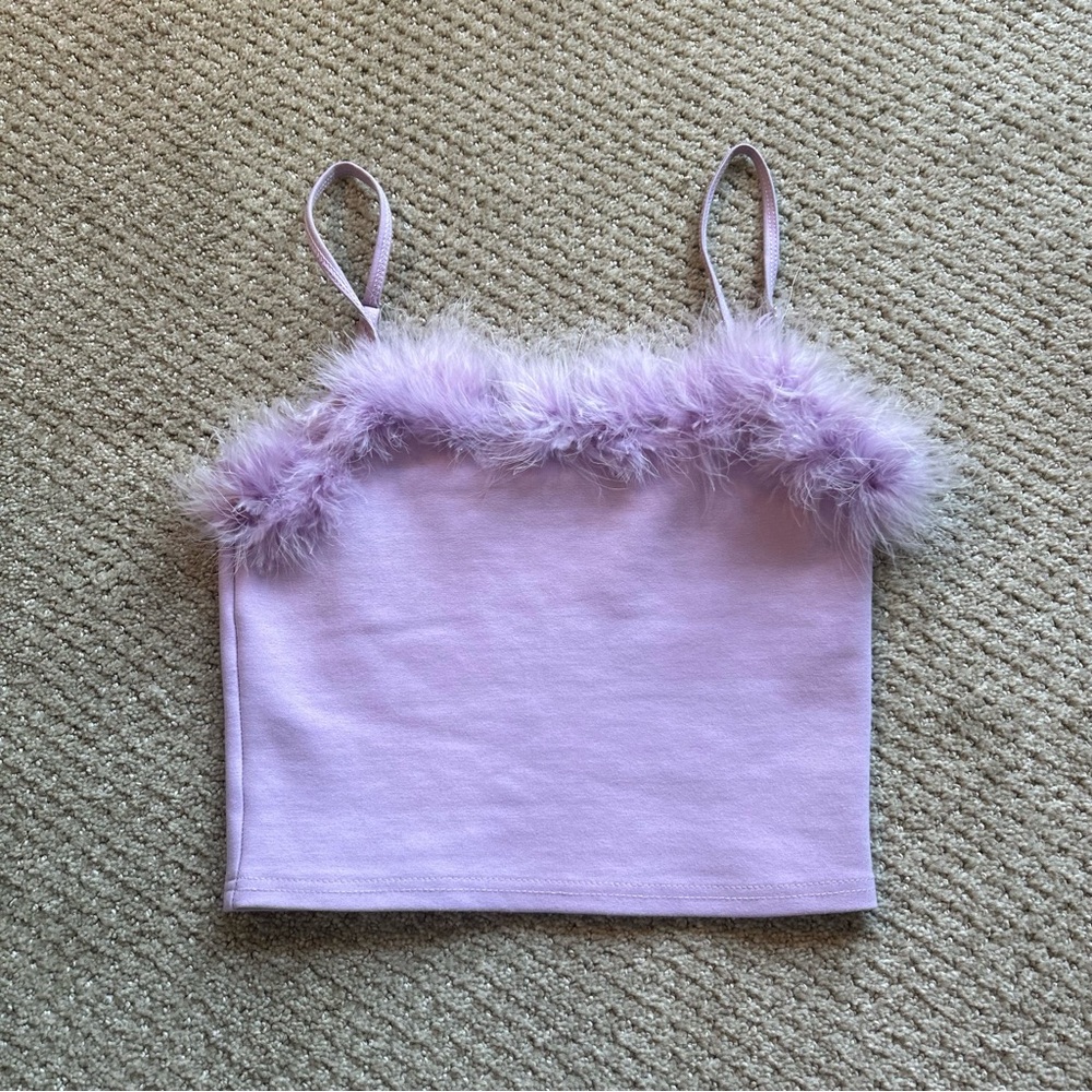 Sugar Thrillz Purple Tank Size: XS